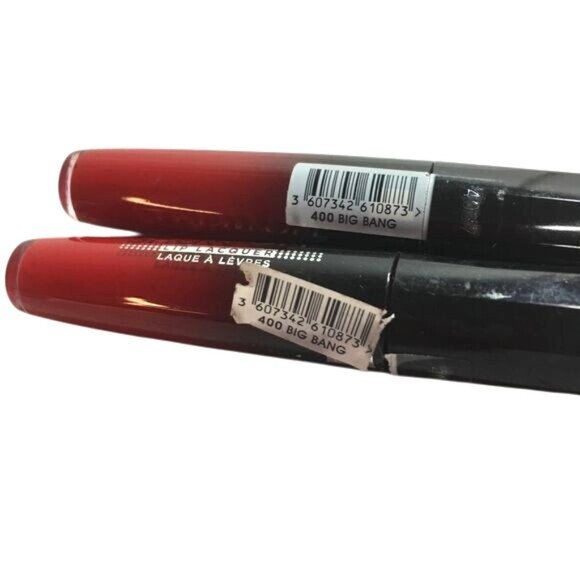 Rimmel London Show Off Lip Lacquer Big Bang 400 Lot of 2 New - Picture 2 of 3